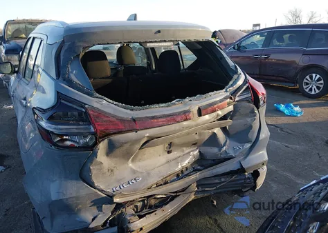 2021 Nissan Kicks Sv Xtronic Cvt из США, поврежденный, VIN 3N1CP5CV4ML511946